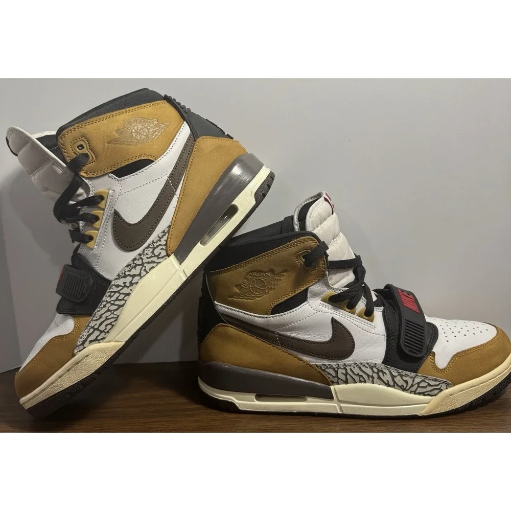 Nike Air Jordan 1 Legacy 312 ROY Mens Shoes AV3922-102 Size 11.5 Rookie Tan RARE